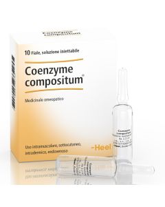 Heel Coenzyme compositum medicinale omeopatico per il metabolismo 10 fiale