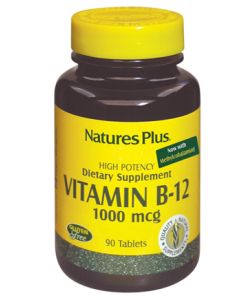 Nature's Plus Vitamina B12 Integratore alimentare 90 Pastiglie 