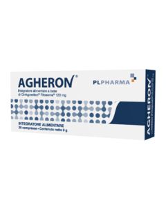 Pl Pharma Agheron integratore per il microcircolo 20 Compresse 