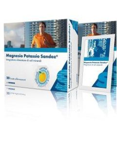 Sandoz Magnesio Potassio Integratore sali minerali 20 Bustine 