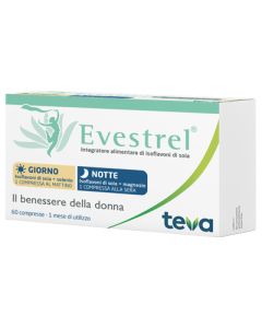 Evestrel Giorno e Notte Integratore per la menopausa 60 Compresse 