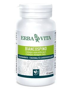 Erba Vita Biancospino Integratore Rilassante e Cardiovascolare 125 Tavolette 