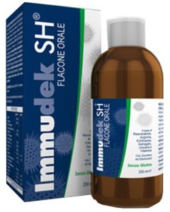 Immudek SH Sciroppo integratore immunostimolante 200 Ml 