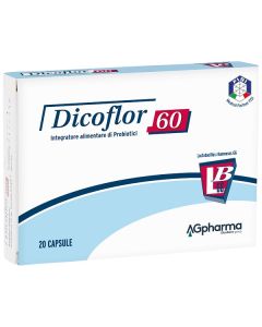 Dicoflor 60 integratore per la flora intestinale 20 capsule 