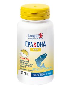 LongLife Epa & Dha Gold Integratore Di Omega 3 60 Perle 