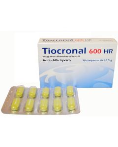 Tiocronal 600 HR integratore neurologico 20 compresse 