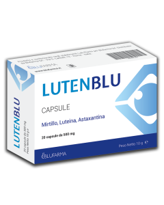 Lutenblu integratore antiossidante 20 capsule 