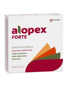 Alopex forte lozione tricologica alopecia Barba Capelli 4 roll on da 10 ml 