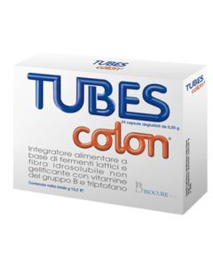 Tubes Colon integratore di fermenti lattici 24 Capsule 