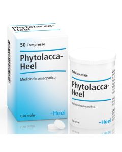 Guna PHYTOLACCA Heel medicinale omeopatico per la tonsillite 50 tavolette