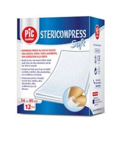 Pic Stericompress Soft Garza TNT 10 x 10 cm Medicazioni 100 Pezzi **