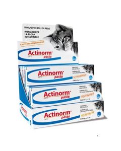 Actinorm Gatto Pasta rimuove i boli di peli 65 Gr 