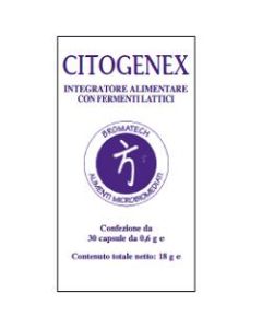 Citogenex integratore con fermenti lattici 30 capsule 