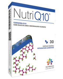 NutriQ10 integratore antiossidante 30 Capsule 