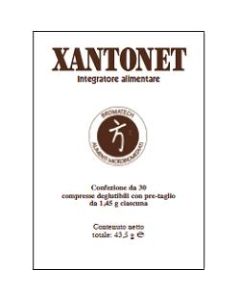 Bromatech Xantonet Integratore alimentare per il transito intestinale 30 compresse 