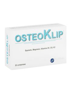 Osteoklip integratore per le ossa 30 compresse 