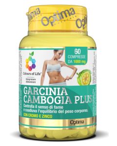 Garcinia Cambogia Plus Integratore per il controllo del peso 60 compresse 