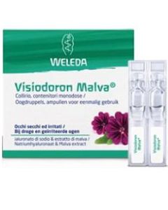 Weleda Visiodoron Malva Collirio con ialuronato di sodio 20 contenitori monodose **