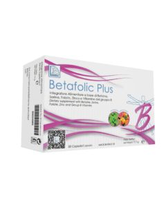 Betafolic Plus integratore per ridurre la stanchezza 30 Capsule 