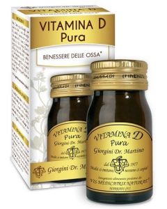 Dr Giorgini Vitamina D Pura Integratore ossa e articolazioni 60 pastiglie 