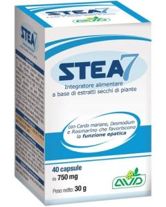 Stea 7 integratore per la funzionalità Epatica 40 Capsule 