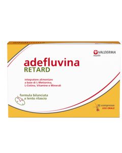 Valderma Adefluvina Retard integratore per unghie e capelli 30 compresse 