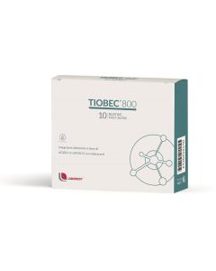 Tiobec 800 Fast Slow integratore alimentare a base di acido A-lipoico 10 Buste 