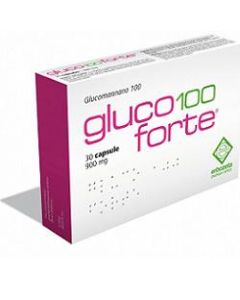 Erbozeta Gluco 100 Forte Integratore per il controllo del peso 30 capsule 