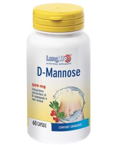 LongLife D-mannose Integratore Vie Urinarie 60 Capsule 