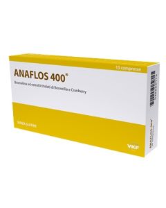 Anaflos 400 integratore alimentare 15 compresse 