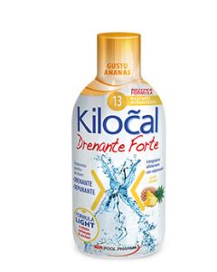 Kilocal Drenante Forte Ananas integratore 500 ml