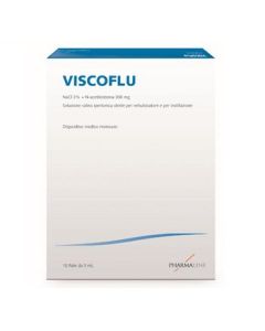 Viscoflu Soluzione salina ipertonica sterile per nebulizzatore 10 flaconcini **