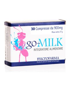 Go-Milk Integratore per mamme in allattamento 30 compresse 