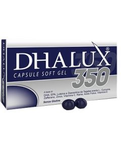 Dhalux 350 integratore per la vista 30 capsule 