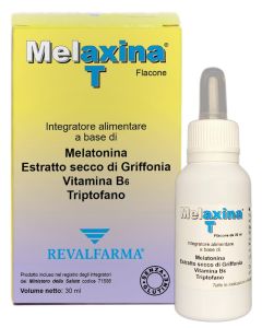 Melaxina T integratore di melatonina 30 ml 