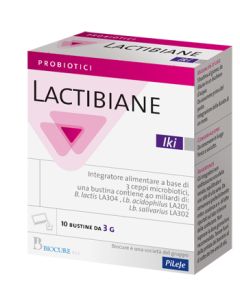 Lactibiane IKI integratore per l'equilibrio della flora intestinale 10 bustine 