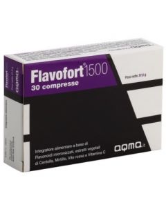 Flavofort 1500 integratore per il microcircolo 30 compresse 