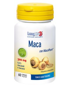 Longlife Maca integratore contro la stanchezza 60 Capsule 