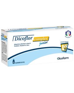 Dicoflor Complex Junior integratore per la flora intestinale 12 Flaconi 