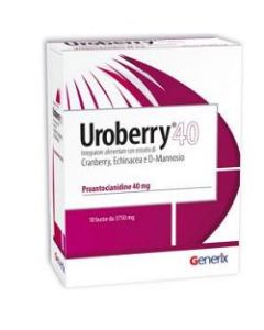 DIFASS UROBERRY INTEGRATORE ALIMENATRE PER LE VIE URINARIE 40 BUSTINE 