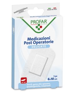 Profar Medicazioni post operatorie cerotti in tnt 10x6cm 5 pezzi **