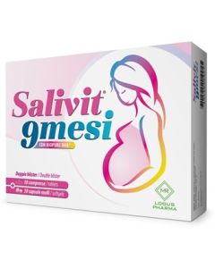 Salivit 9 mesi integratore per donne in gravidanza 30 compresse + 30 capsule molli 