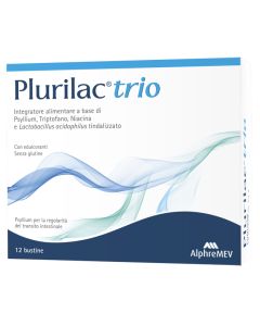 Plurilac trio integratore per la stitichezza 12 bustine 