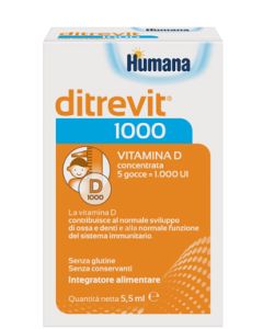 Ditrevit 1000 integratore di vitamina D 5,5 ml 