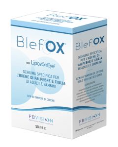 Blefox schiuma per l'igiene di palpebre e ciglia 50 Ml 