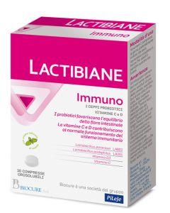 Lactibiane Immuno Integratore per la flora intestinale 30 compresse 