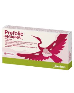 Prefolic Mamma integratore multivitaminico gravidanza 30 Compresse 