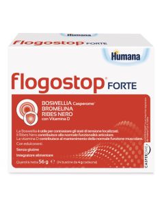 Humana Flogostop Forte integratore per la funzione articolare 14 Bustine 