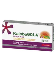 Kalobagola per mal di gola gusto fragola 20 Compresse **