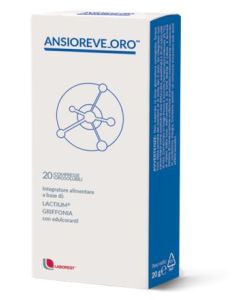 Ansioreve Oro integratore per il benessere mentale 20 Compresse 